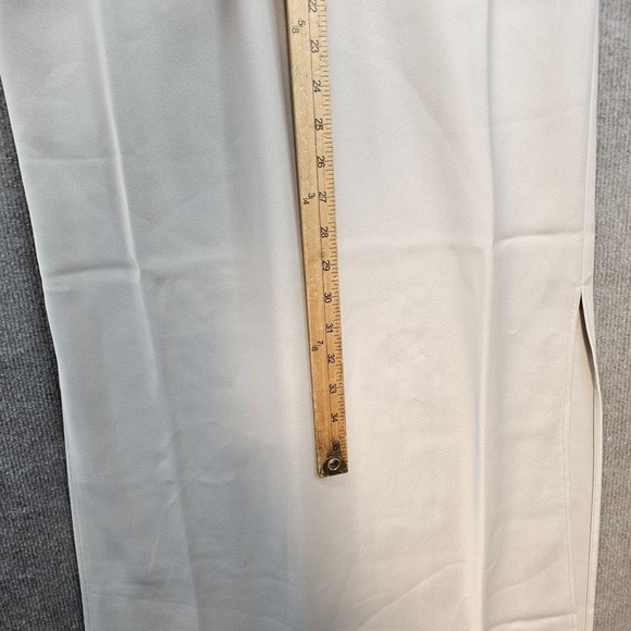 NWT BHLDN Cali Satin Charmeuse Midi Dress in "Oyster" Size Medium 6 - Picture 9 of 16